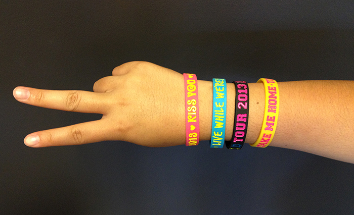 One Direction Wrist Bands
